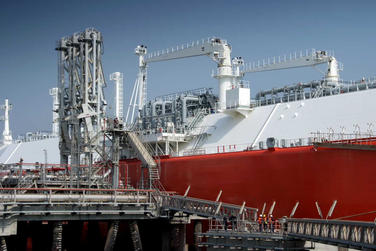 The New North Oil Pier in Mina Al-Ahmadi Refinery