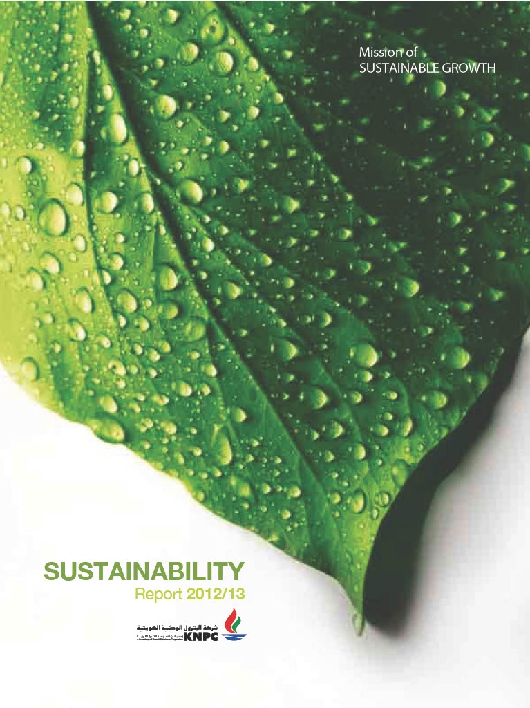 Sustainability report 2012/2013